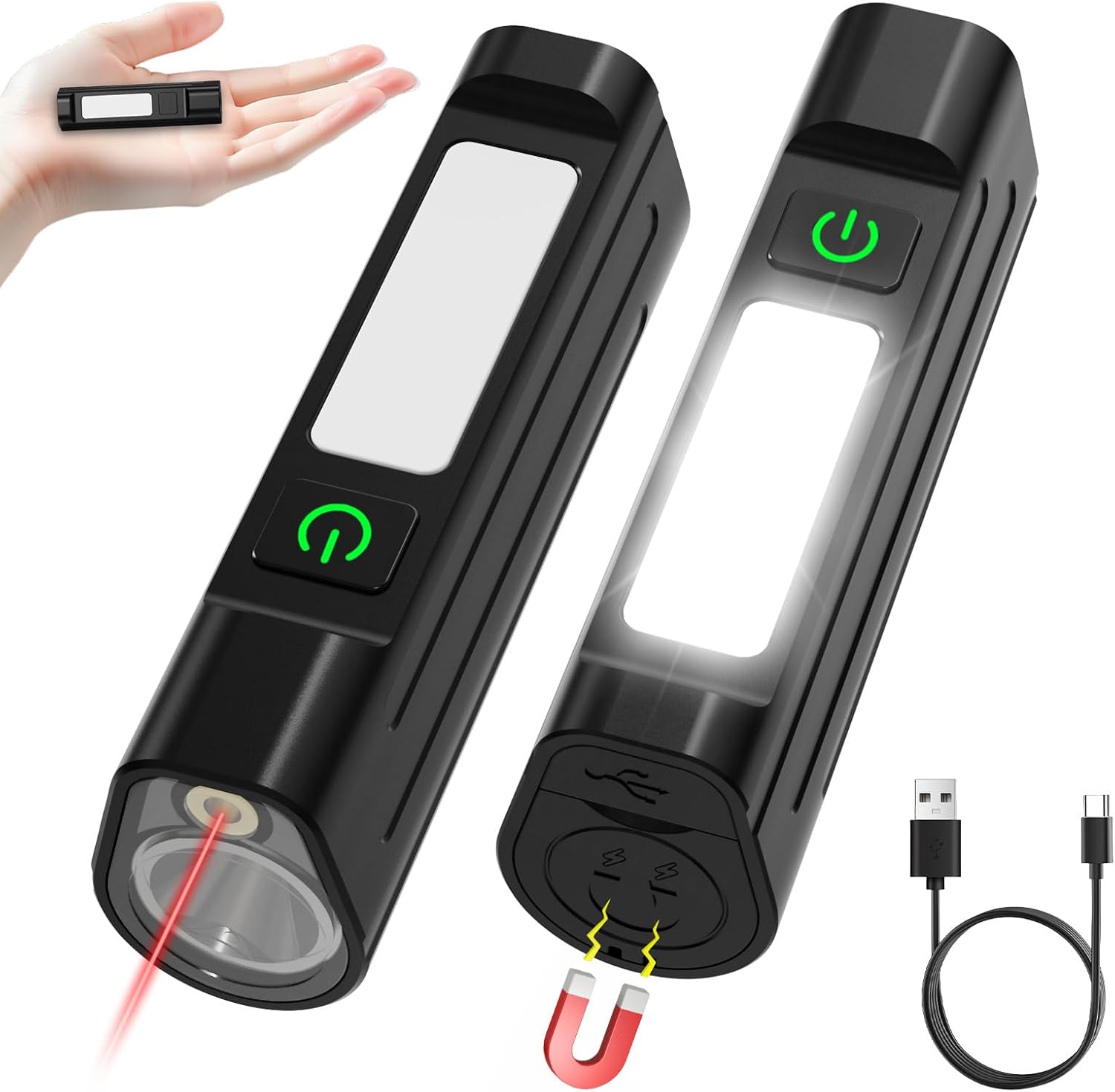 Outdoor Usb Power Supply - Linterna LED portátil, luz de advertencia