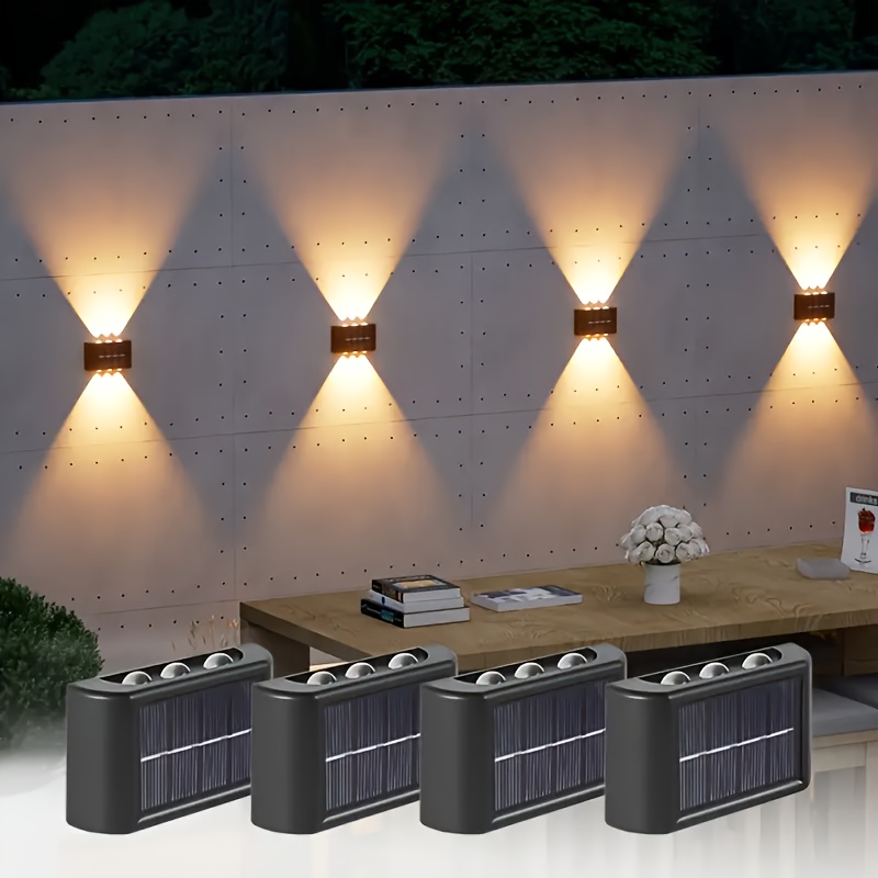 Outdoor Power Supply - Lámpara Solar LED para Exteriores, Impermeable,