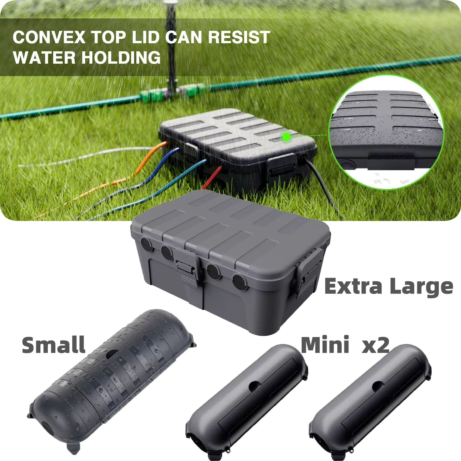 Outdoor Power Extension - Cubiertas Grandes para Cables Eléctricos de