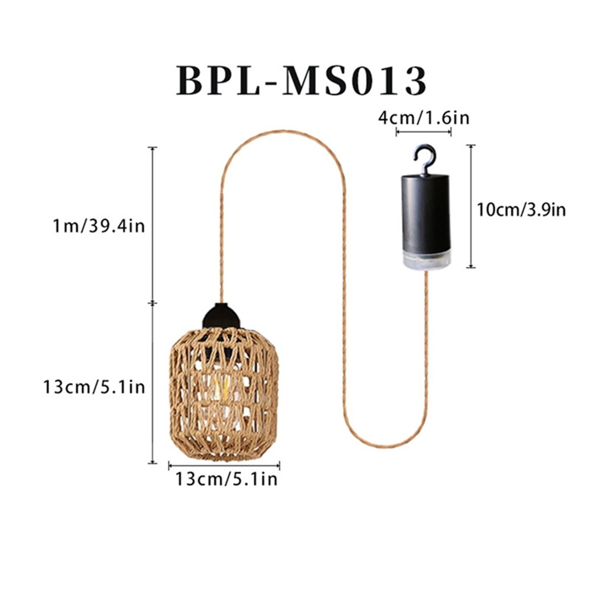 Outdoor Power For Gazebo - ABZJ - Juego de 2 Lámparas
