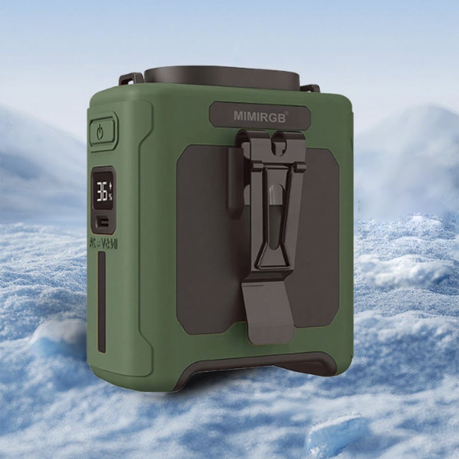 Outdoor Power Nz - Ventilador portátil de cintura de 10000