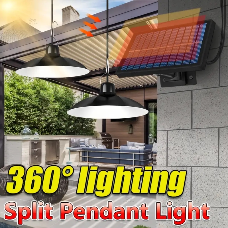 Outdoor Power For Gazebo - Luz solar para cobertizo interior y