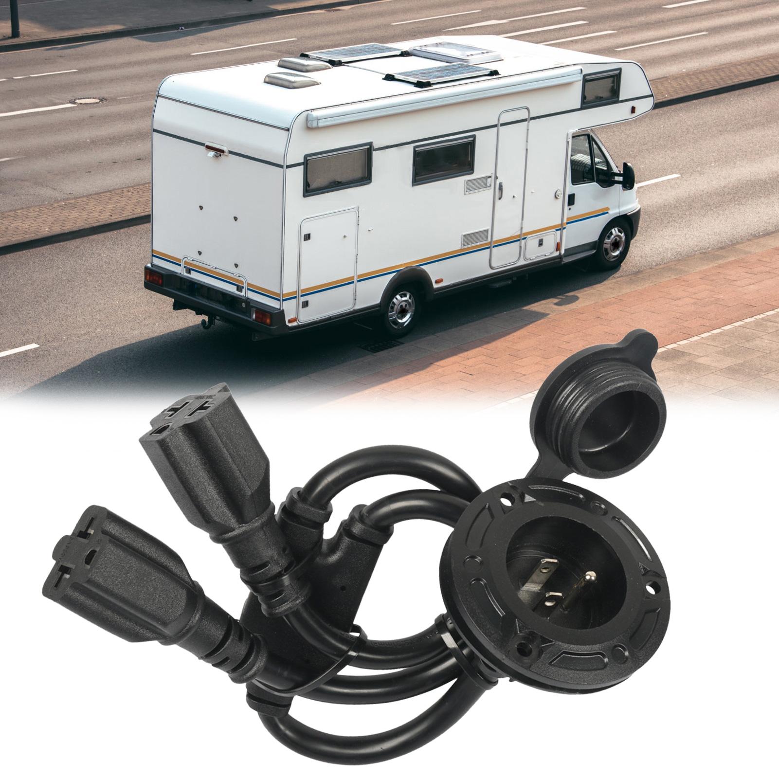 Outdoor Power Outlet Install - Enchufe de alimentación para caravanas estándar