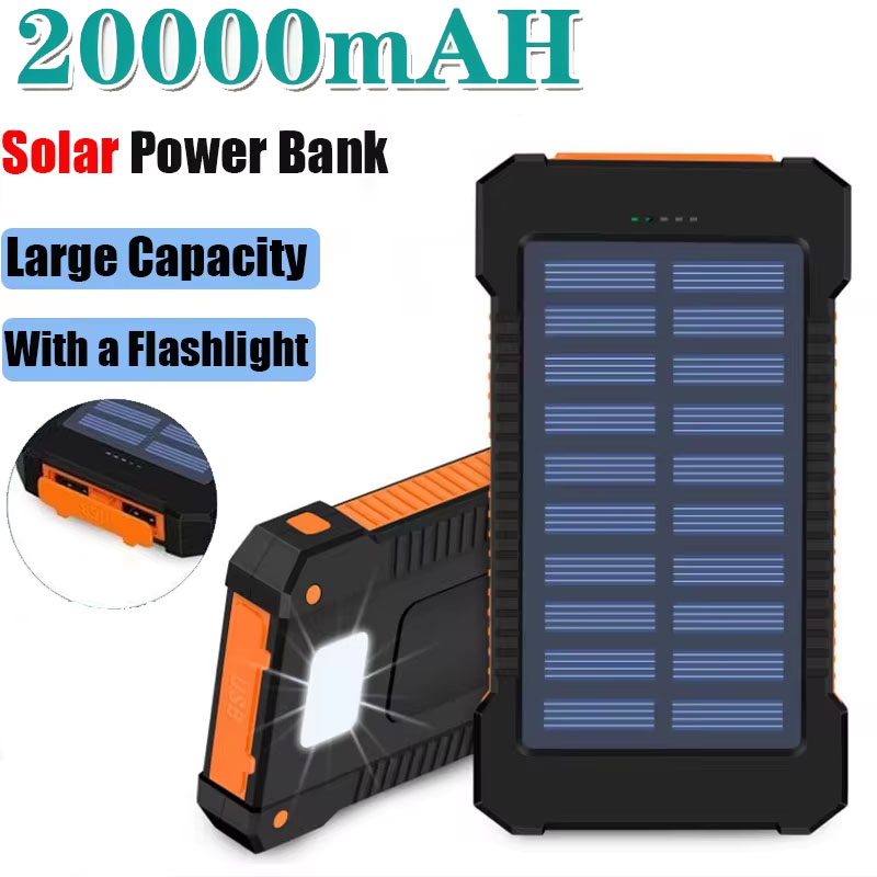 Outdoor Power Board - Banco de Energía Solar de 20000mAh,