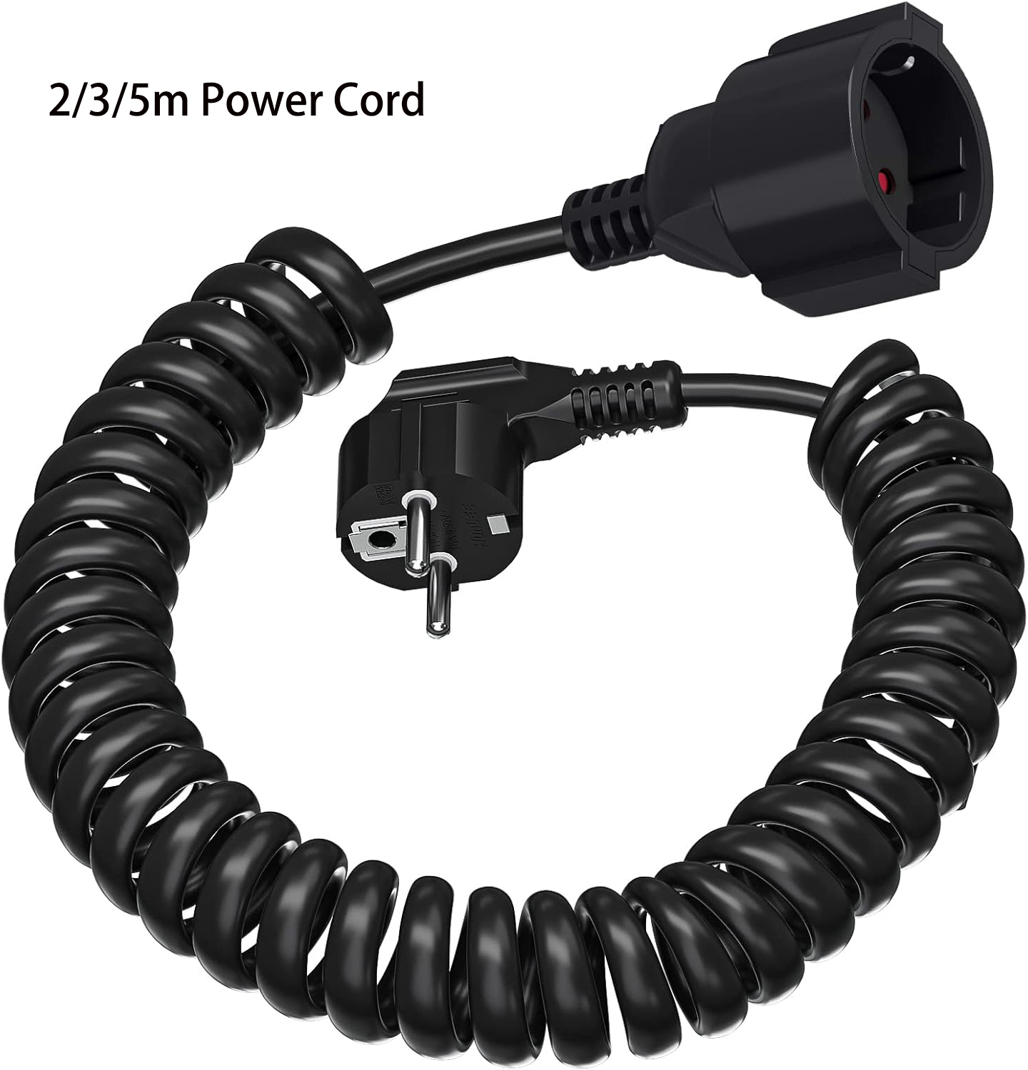 Outdoor Power Extension - Cable de extensión europeo de 2/3/5/8/10m,