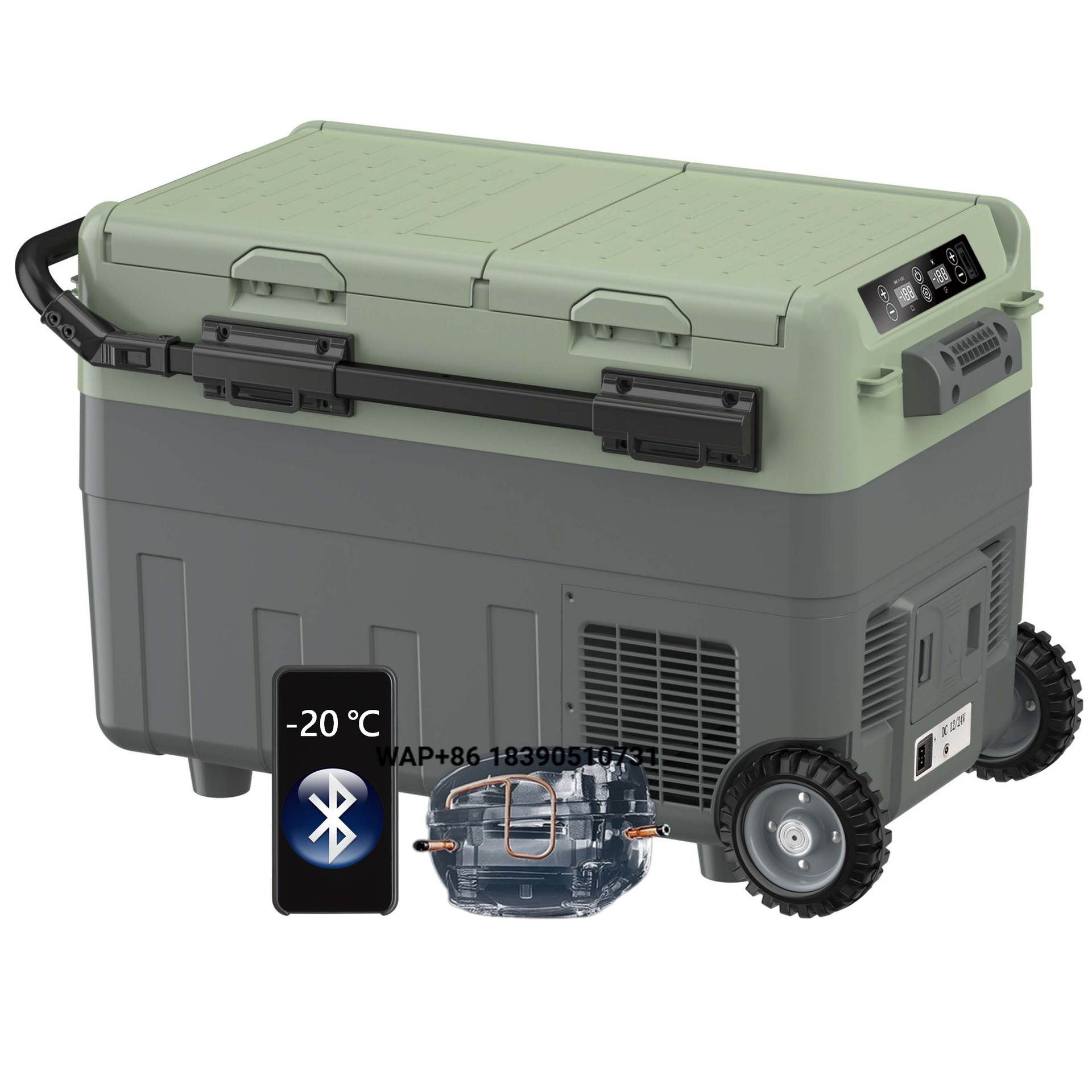 Outdoor Power Wheels - Refrigerador Portátil para Auto de 40L