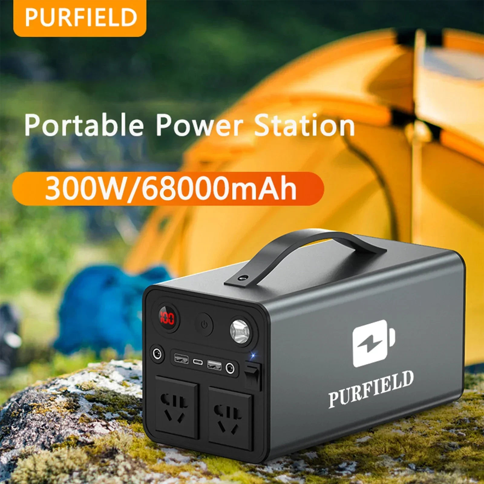 Outdoor Power Kit - PURFIELD-generador de estación portátil, batería de