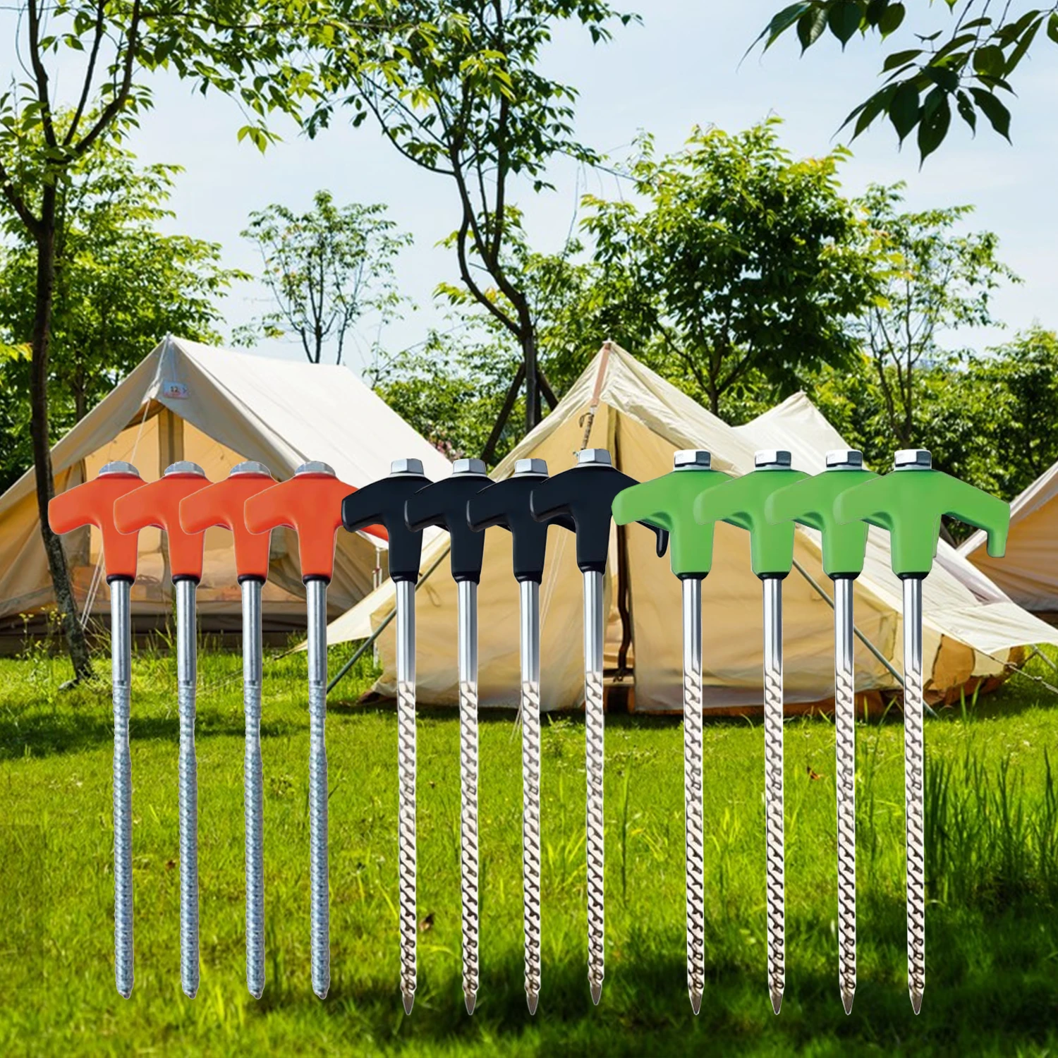 Outdoor Power Stake - Estaca de tienda de campaña de