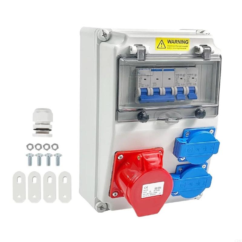 Outdoor Power Distributors - Caja tomacorriente eléctrica montada en pared