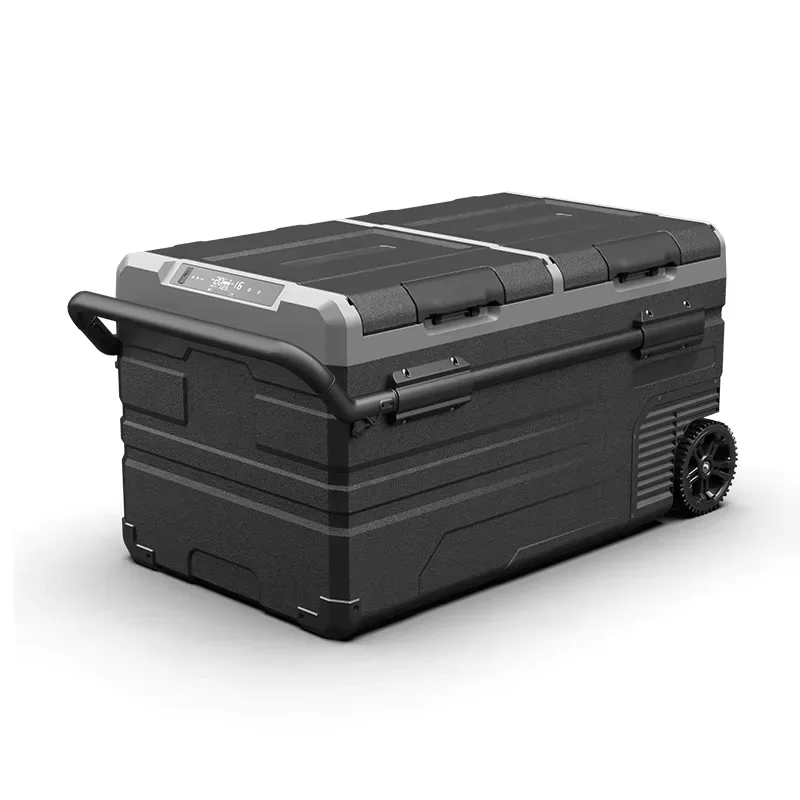 Outdoor Power Wheels - Refrigerador Portátil con Ruedas y Manijas,