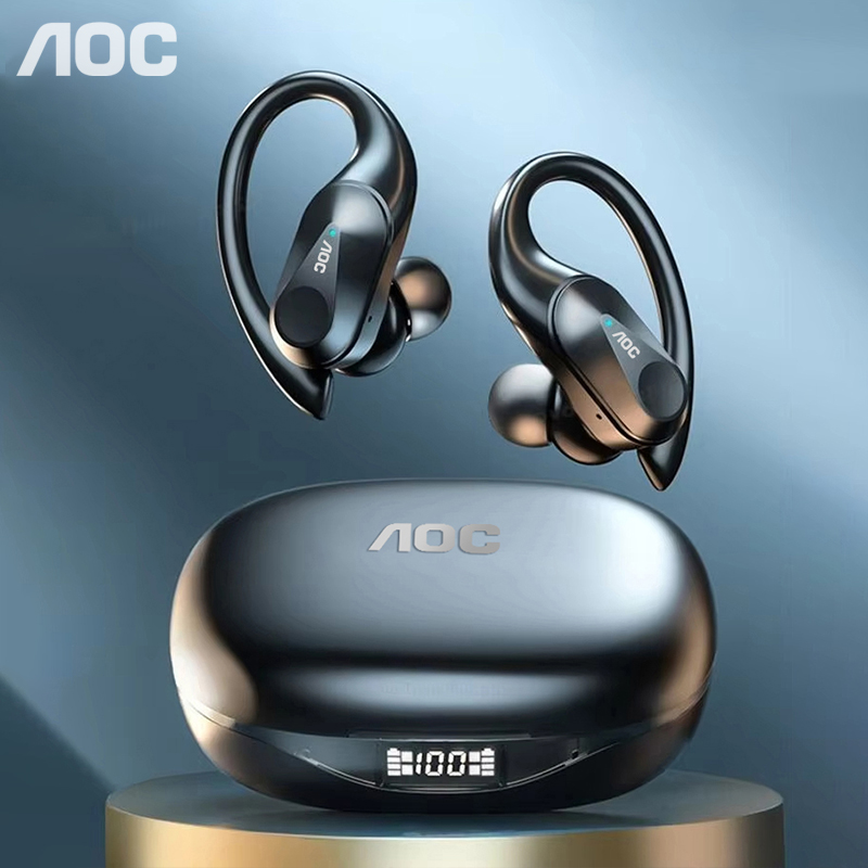Outdoor Usb Power Supply - Choice AOC Auriculares deportivos inalámbricos Bluetooth