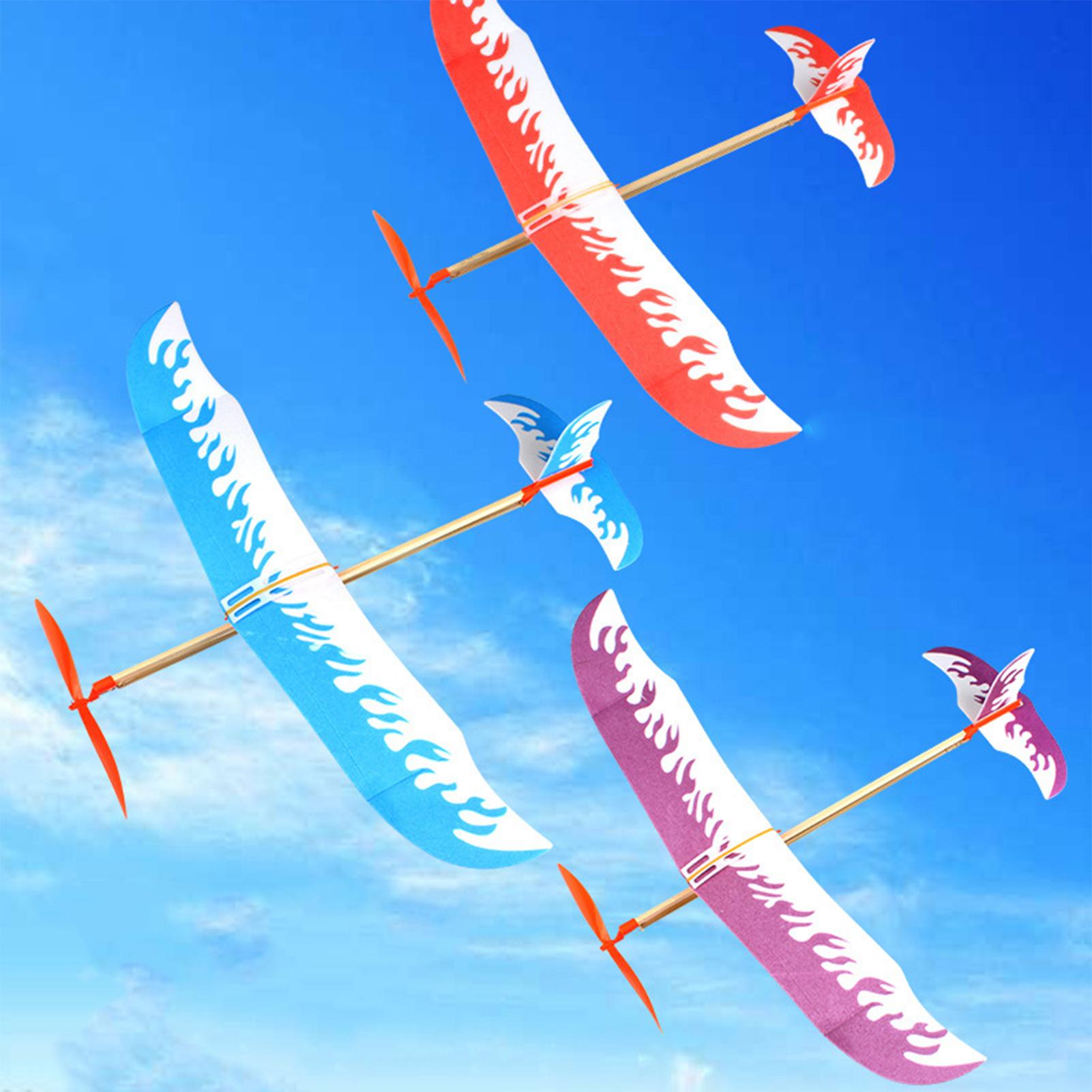 Outdoor Power Kit - Aviones de Goma con Motor, Kit