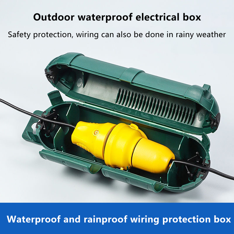 Outdoor Power Extension - Cubierta de seguridad para cable de