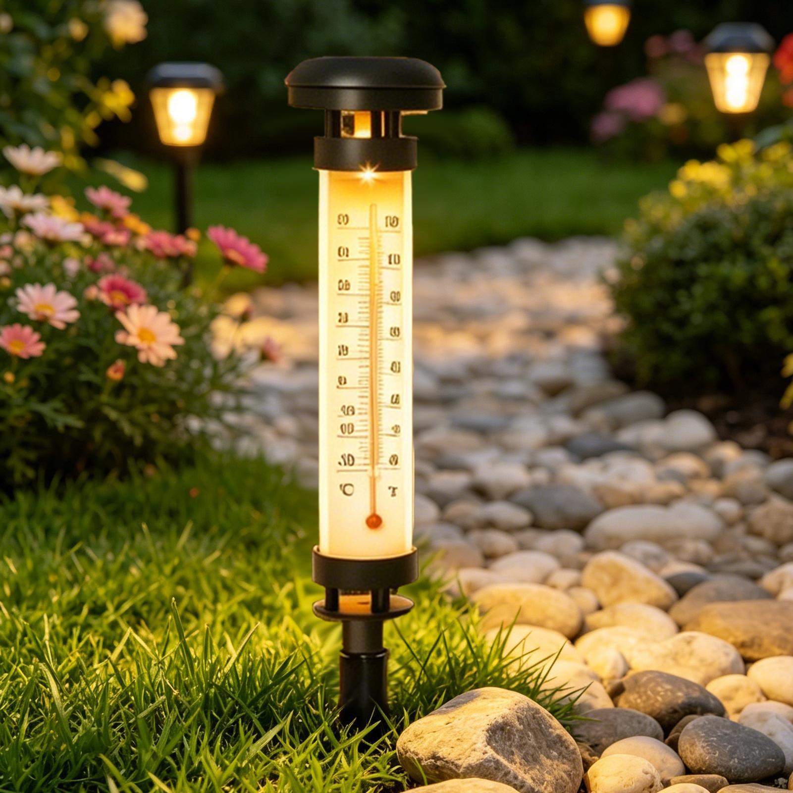 Luces solares para caminos, es - Outdoor Power Stake reseña y precio