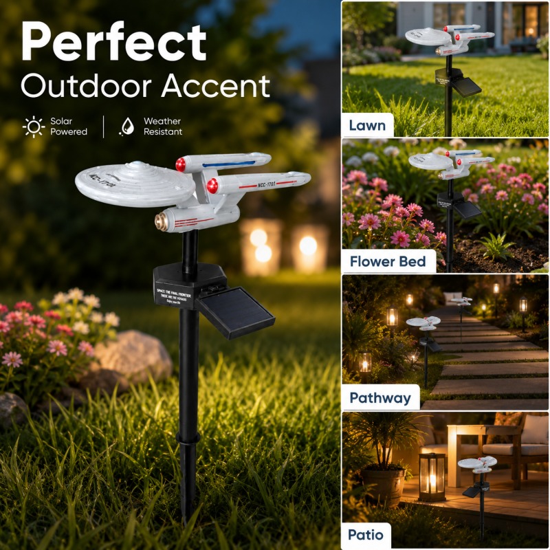Lámpara Solar para Jardín con  - Outdoor Power Stake reseña y precio