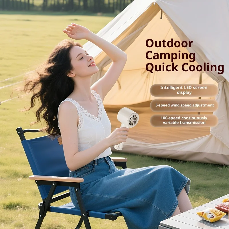 Mini ventilador portátil, pote - Outdoor Power With Timer reseña y precio