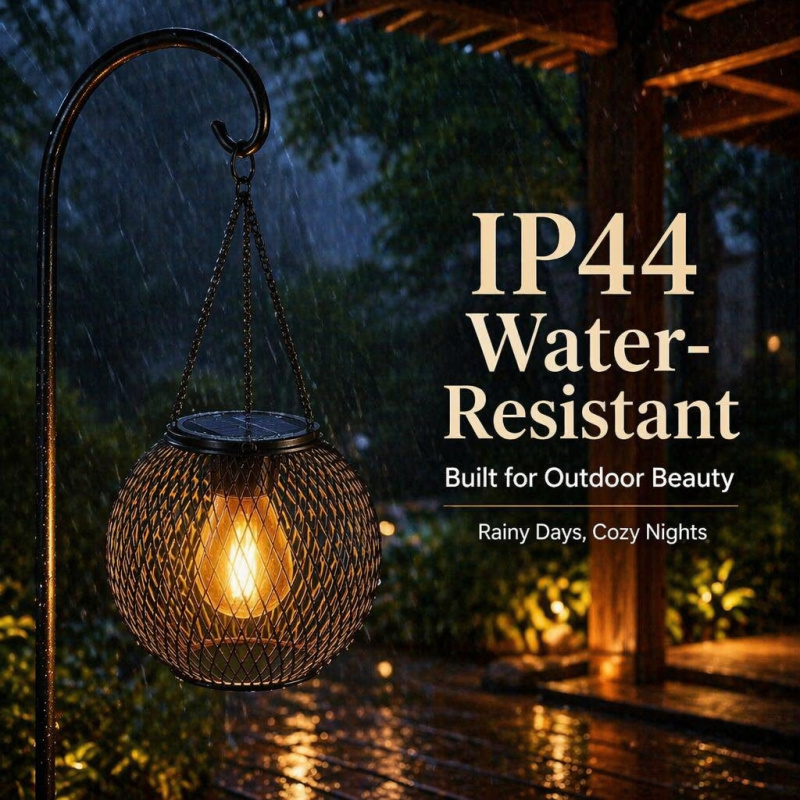 Lámpara LED Solar Colgante par - Outdoor Power Supply reseña y precio