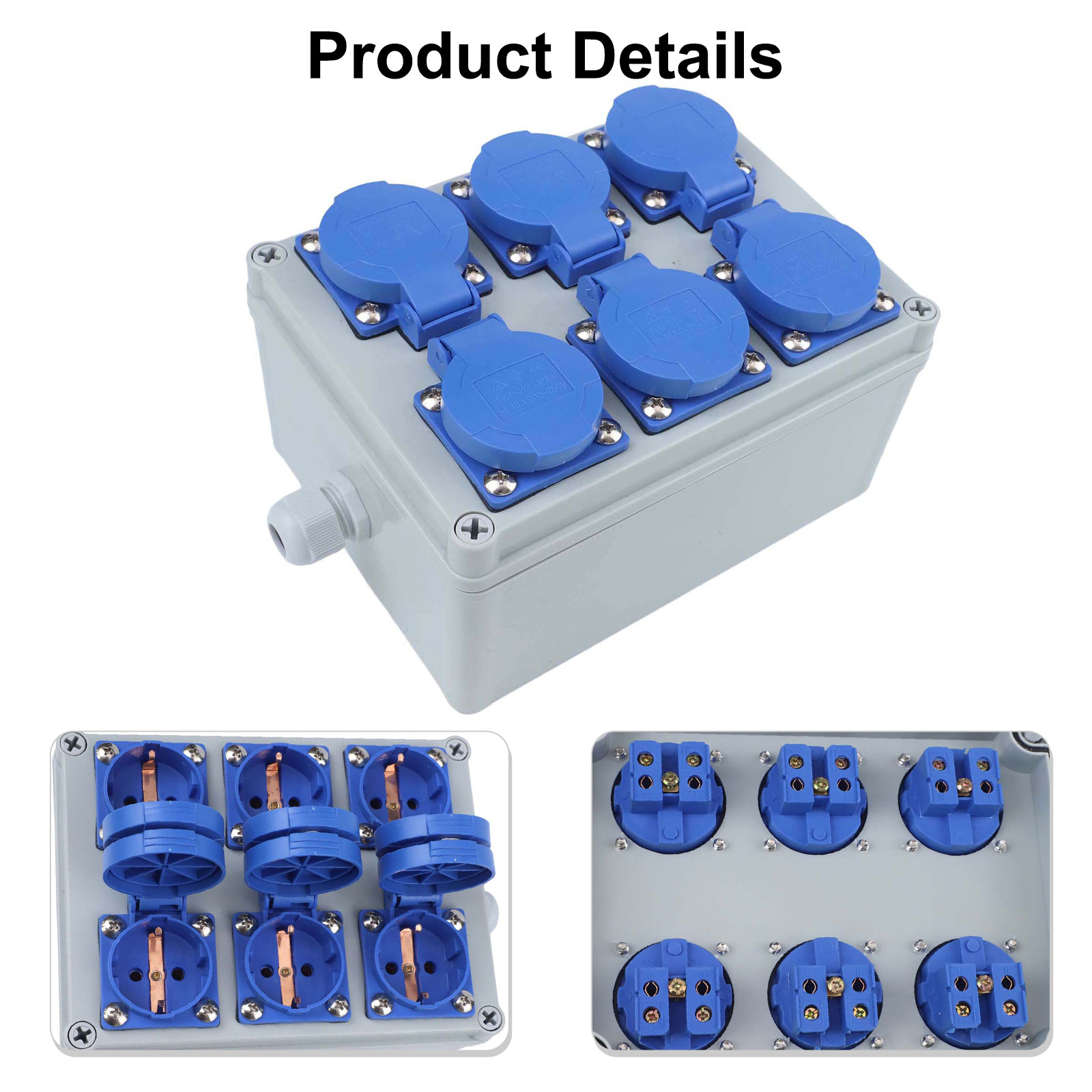 Enchufes para exteriores, caja - Outdoor Power Distributors reseña y precio