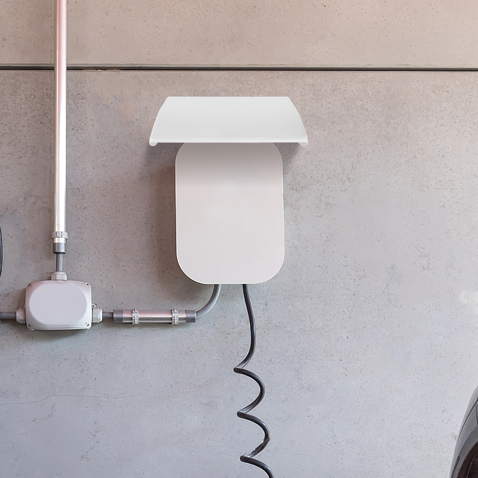 Cubierta Protectora Blanca par - Outdoor Usb Power Supply reseña y precio