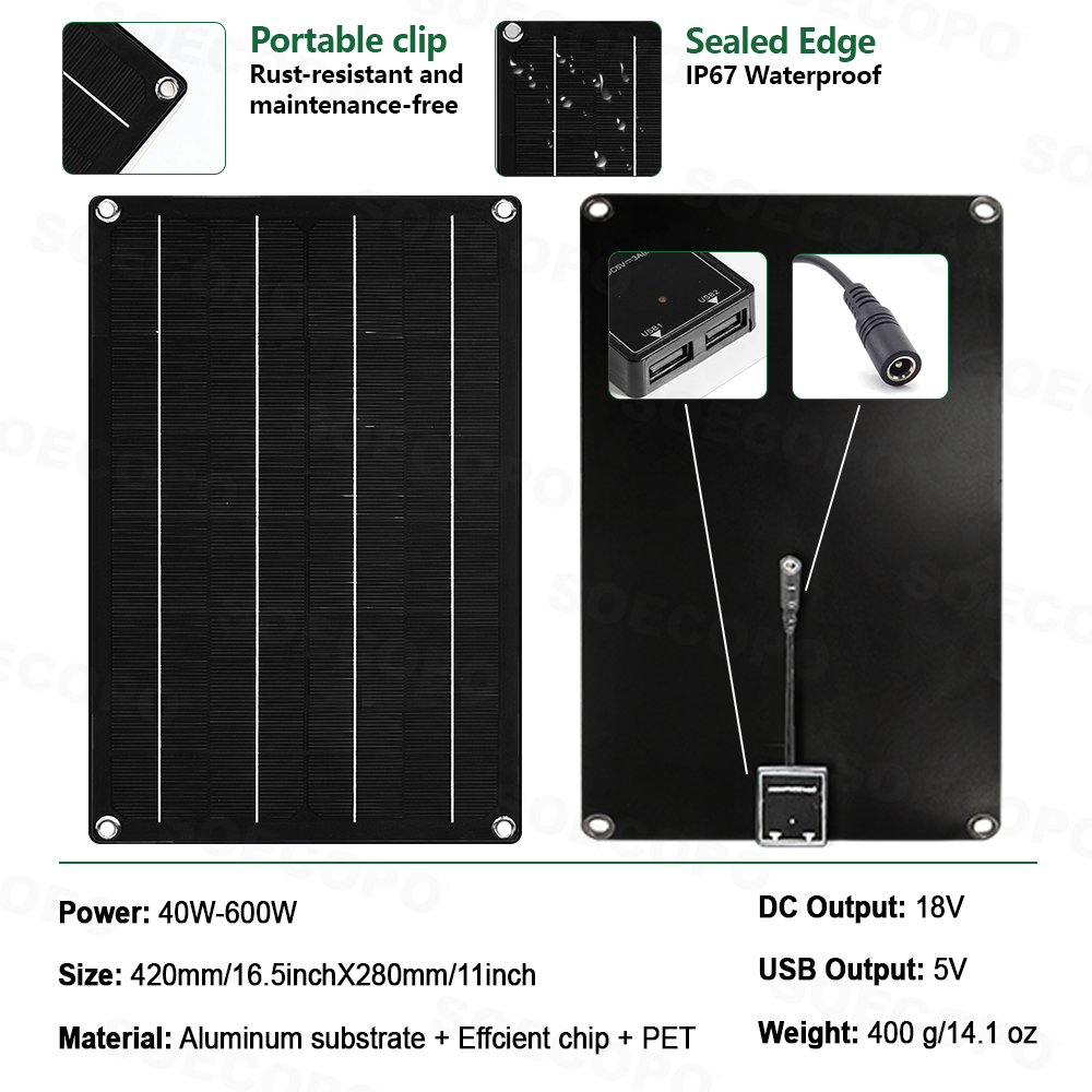 Kit Solar de Energía de Emerge - Outdoor Power Kit reseña y precio