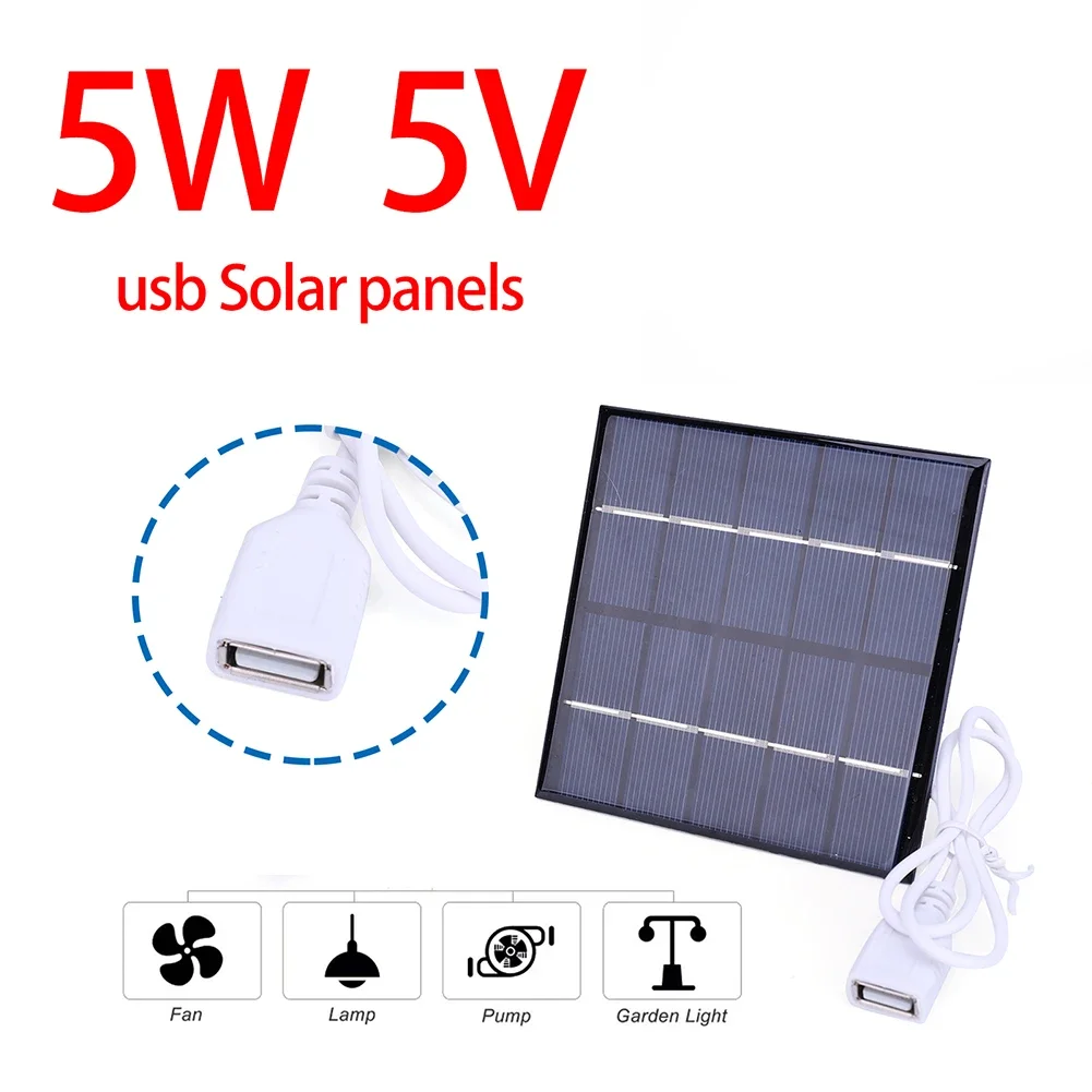 Panel Solar de 5W y 5V, cargad - Outdoor Power Board reseña y precio