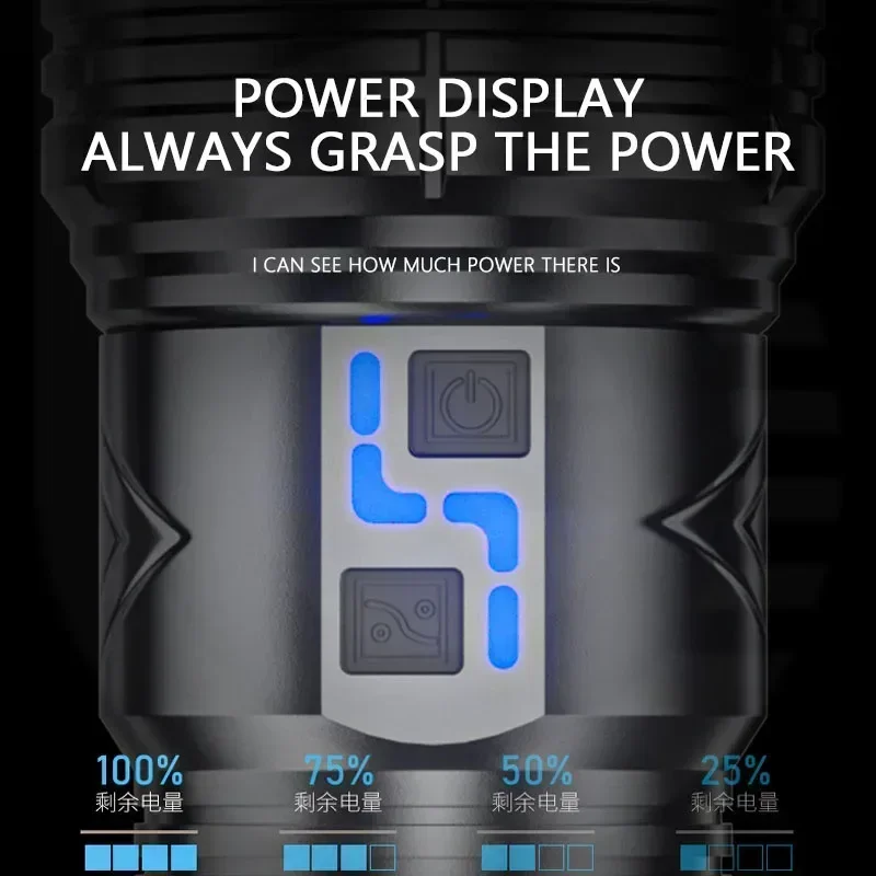 Linterna LED Súper Brillante d - Outdoor Power Supply reseña y precio