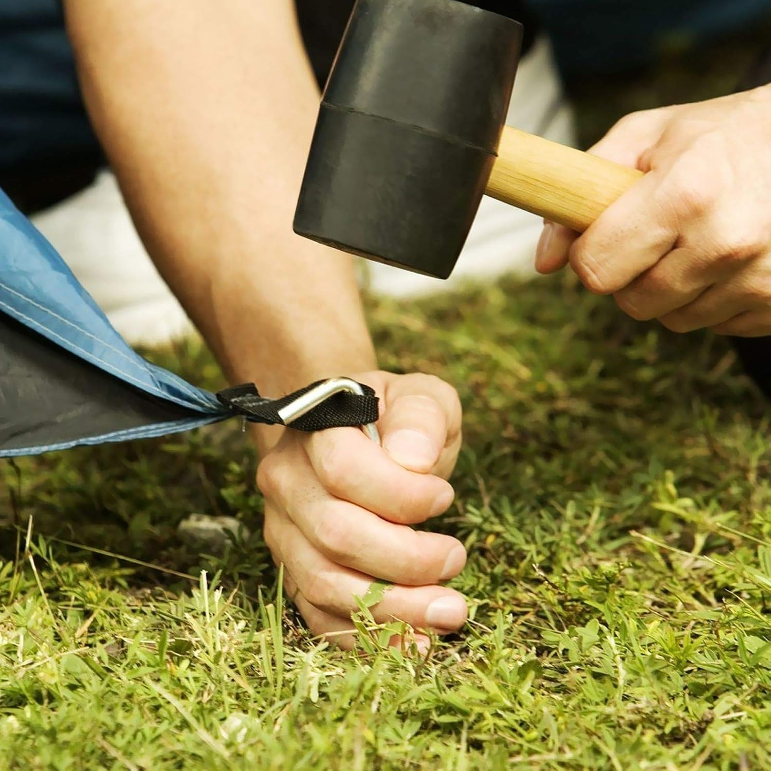 Estacas Metálicas Resistentes  - Outdoor Power Stake reseña y precio
