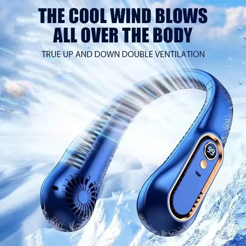 Ventilador de Cuello Portátil  - Outdoor Usb Power Supply reseña y precio