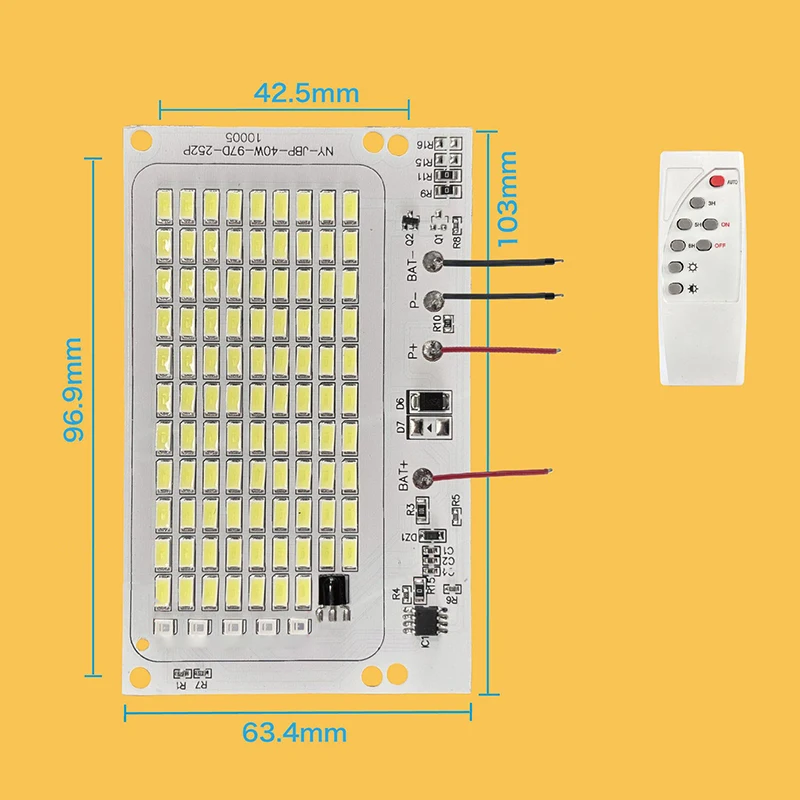1 Uds 10W-600W LED energía Sol - Outdoor Power Board reseña y precio