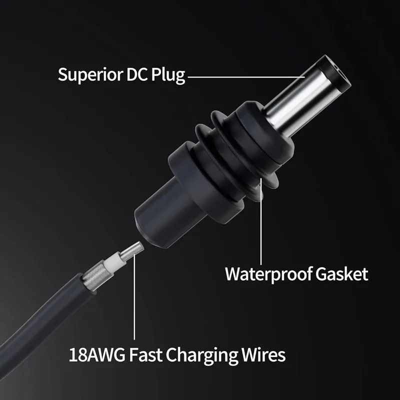B04B Nuevo cable de alimentaci - Outdoor Power Extension reseña y precio