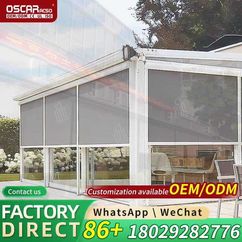 Kit de Cerramiento para Porche - Outdoor Power Roller Shades reseña y precio