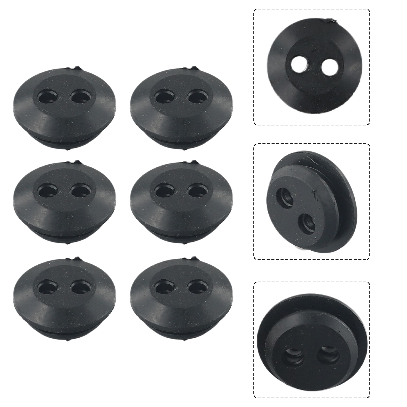 Ojal de goma para tanque de co - Outdoor Power Grommet reseña y precio