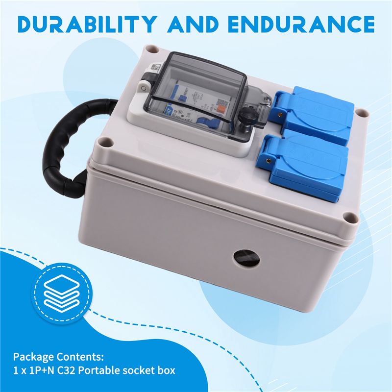 Caja de Enchufes Industrial pa - Outdoor Power Distributors reseña y precio