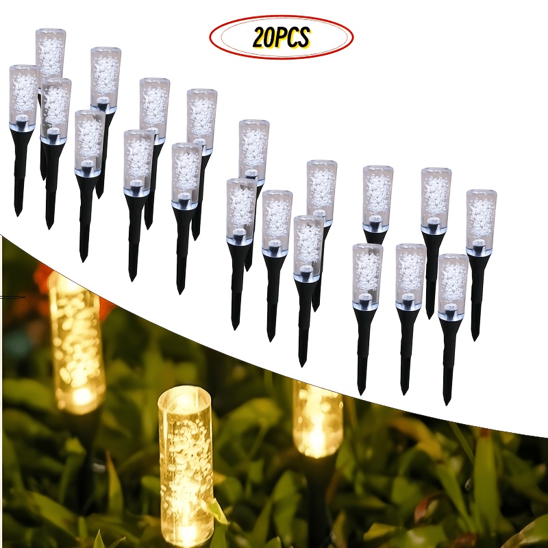 Luces Solares de Tubo de Burbu - Outdoor Power Stake reseña y precio