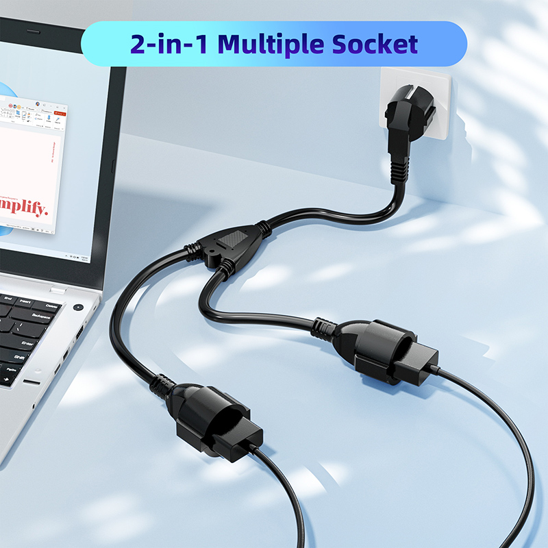 Cable divisor de corriente UE  - Outdoor Power Extension reseña y precio